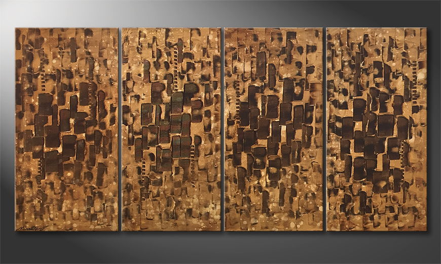 Nowoczesne obraz Desert Cubes 160x80cm