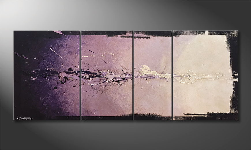 Nowoczesne obraz Purple Dream 180x70cm