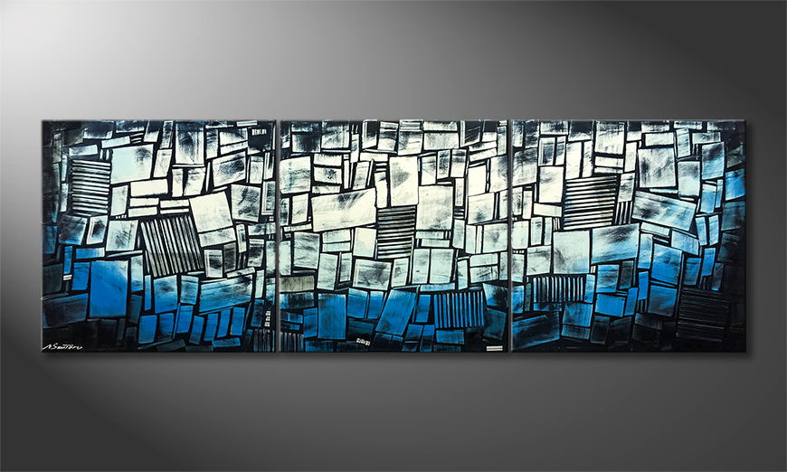 Obraz Abstract Ice 240x80cm