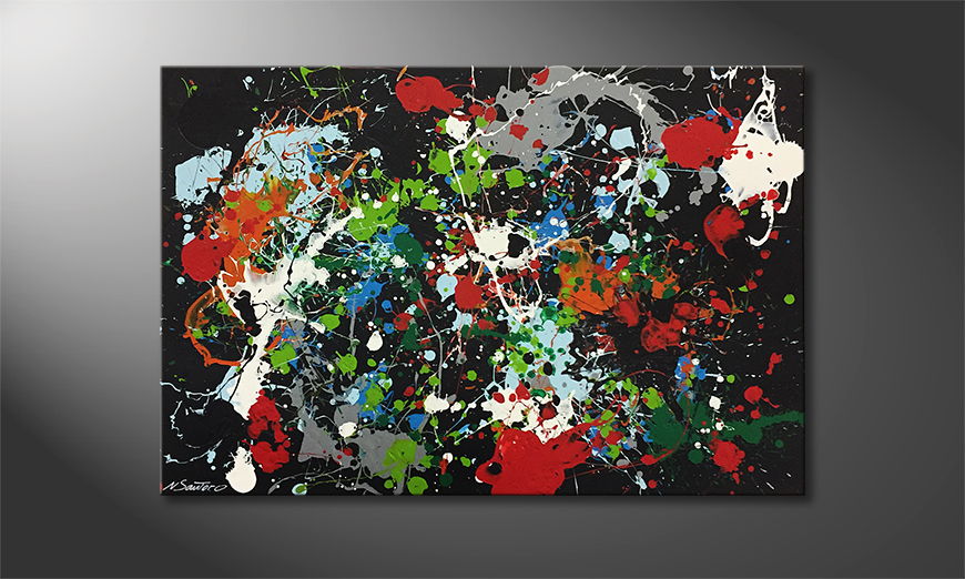 Obraz Color Explosion 120x80cm