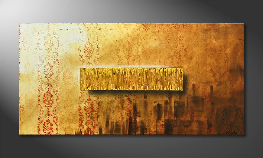 Obraz Golden Freedom 140x70cm