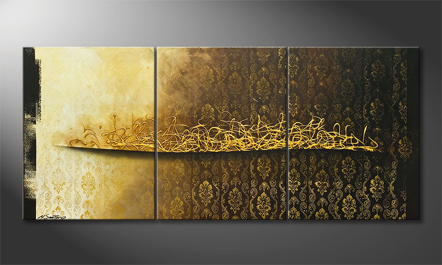 Obraz Golden Infinity 180x80cm