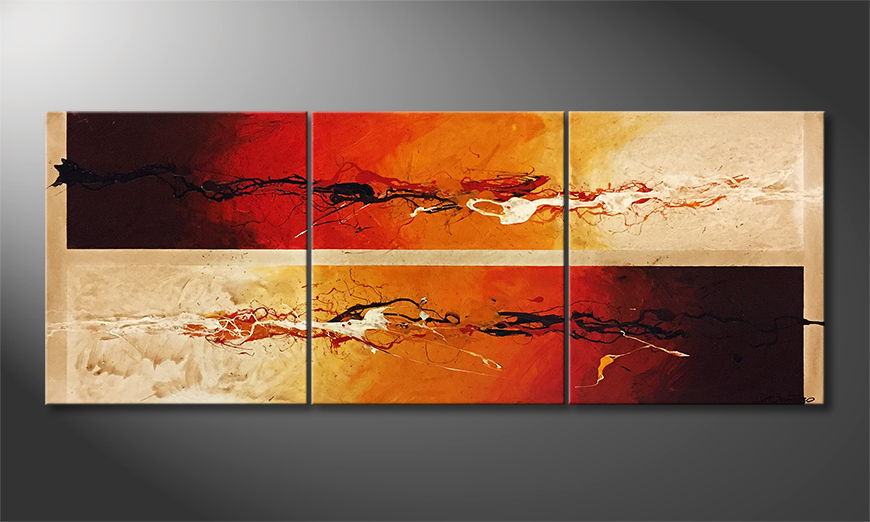 Obraz Inflammable 180x70cm