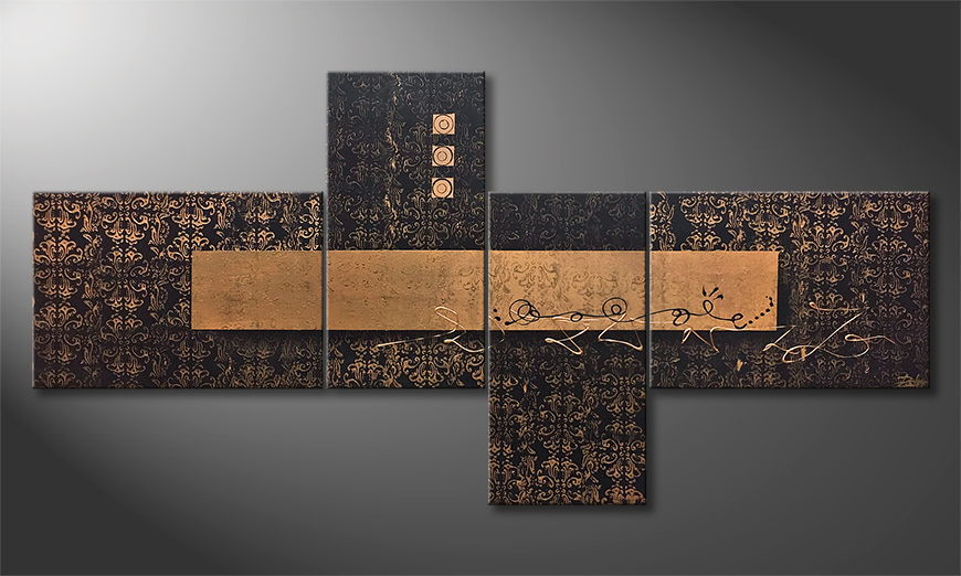 Obraz Meaning Of Gold 220x110cm