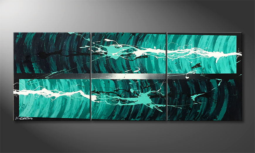 Obraz Signs From The Depth 150x60cm