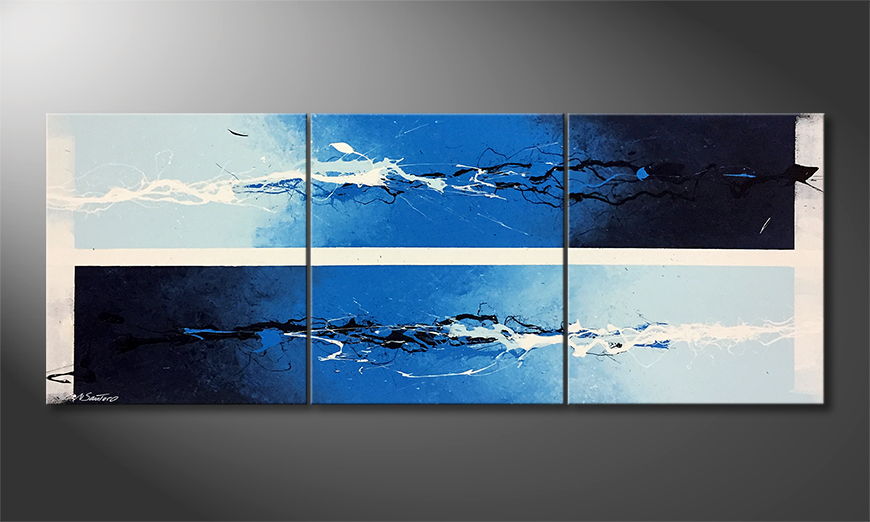 Obraz do salonu Liquid Ocean 180x70cm