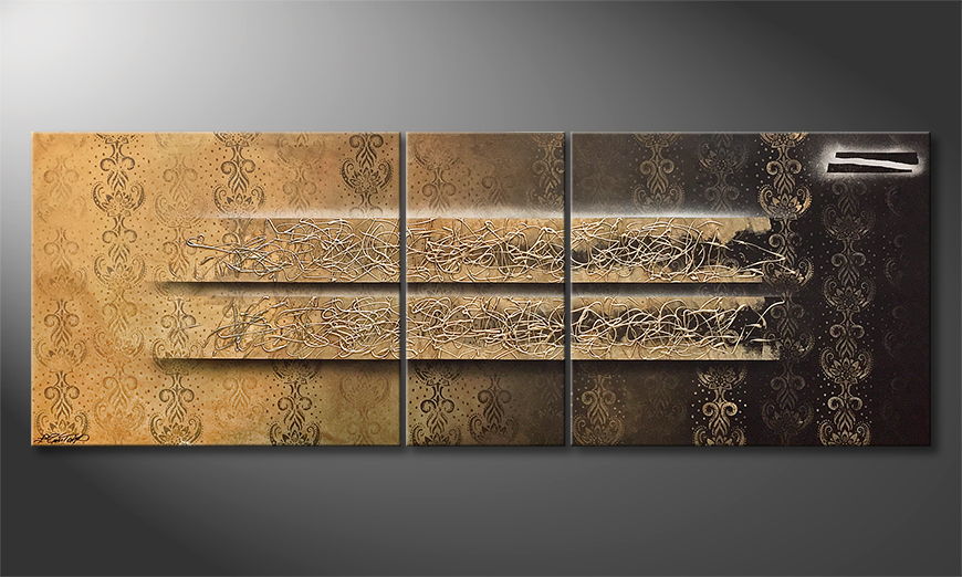 Ładne malowanie Shinning Gold 220x80cm